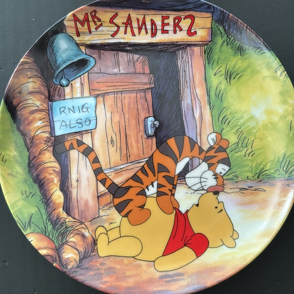 Winnie the Pooh Bradford Exchange Collectible Plates - Picture 8 of 10